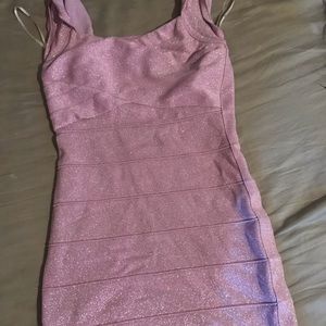 Mini dress (glittery)